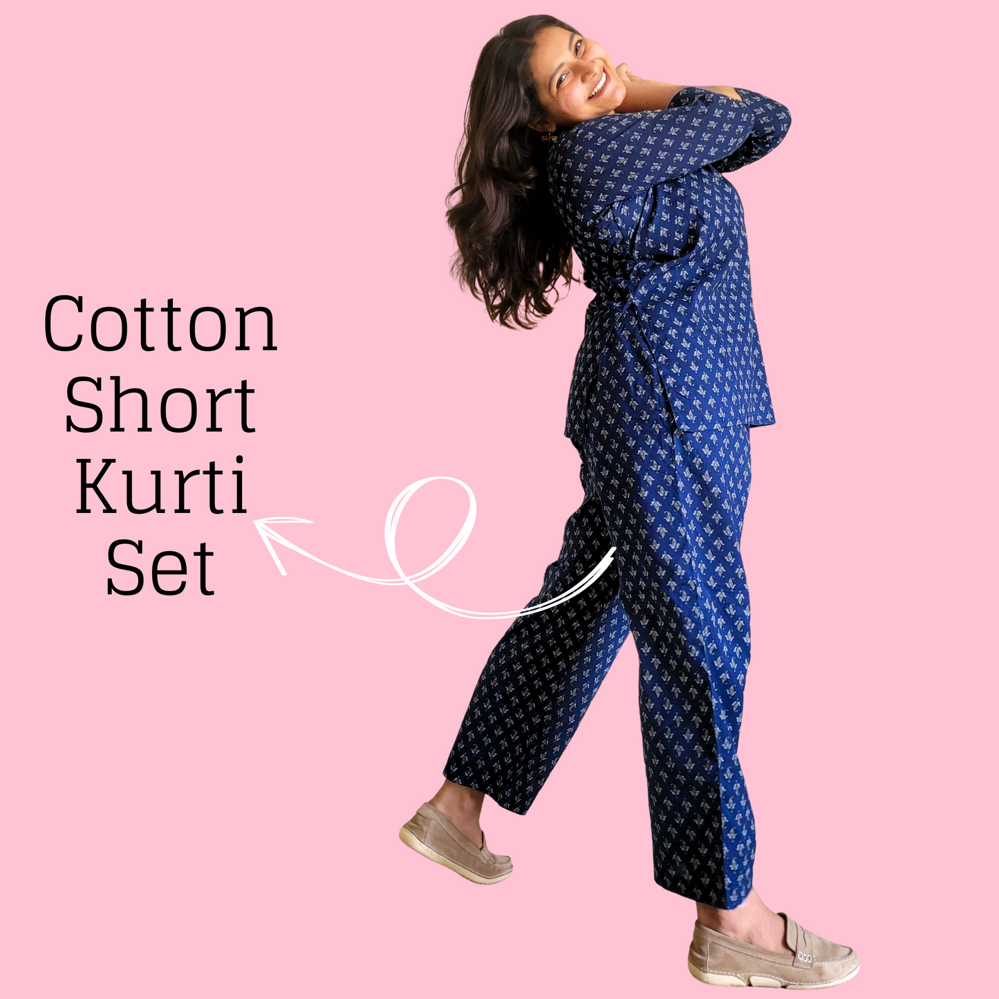 Short Kurti-Pant Set