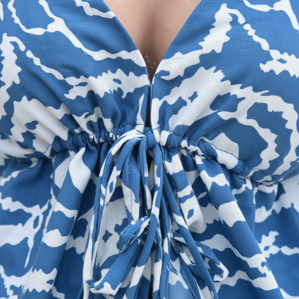 Fringe Tie Bralette Top